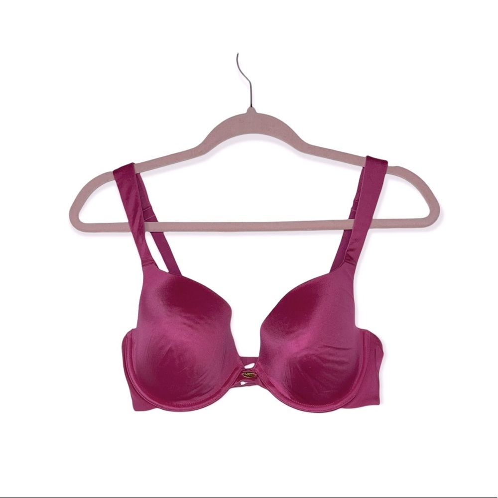 MAIDENFORM SELF EXPRESSIONS Pink Lightly Padded Push-Up Bra 36C NWOT